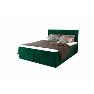 HAMAN 2 kárpitozott boxspring ágy - monolith 37 / 180x200 kép