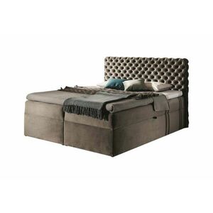 MARCH boxspring kárpitozott ágy + fedőmatrac - riviera 16 / 180x200 kép