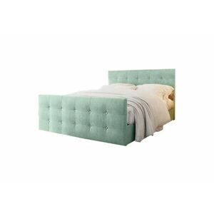 NAOMI boxspring kárpitozott ágy - cosmic 16 / 180x200 / felső matraccal kép