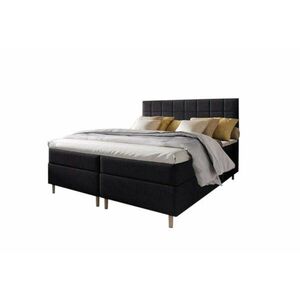 SICILIE kárpitozott boxspring ágy - inari 100 / 140x200 / felső matraccal kép
