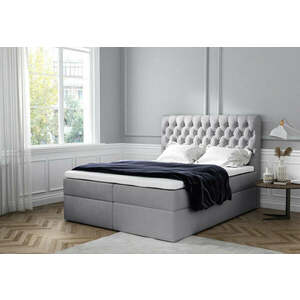 TOMIO boxspring kárpitozott ágy + fedőmatrac AJÁNDÉKBA - jasmine 90 / 160x200 kép