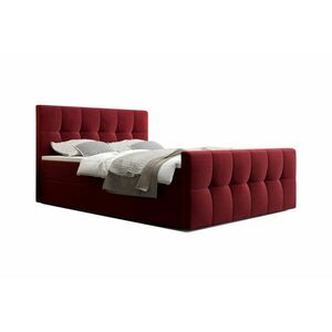 Kárpitozott boxspring ágy HATAN 2 - monolith 59 / jobbos kép