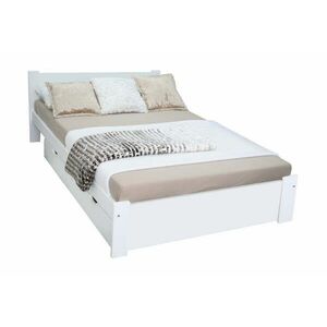 LAPIS Ágy + matrac + rács INGYENES - fehér / 180x200 / NEM kép