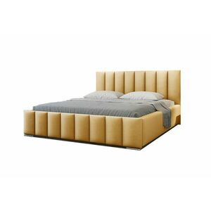 NEROX Kárpitozott ágy - sárga / NEM / 120x200 kép