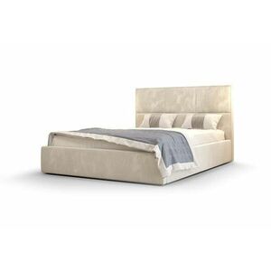 VELGA kárpitozott ágy - Krém / IGEN / 90x200 kép