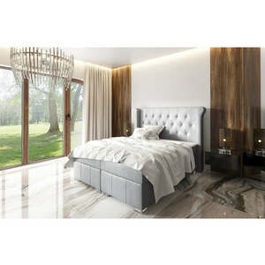 MOSINO kárpitozott boxspring ágy + fedőmatrac - monolith 84 / 200x200 kép