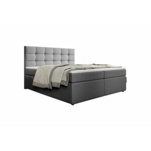 SALMA kárpitozott boxspring ágy + fedőmatrac - inari 91 / 180x200 kép