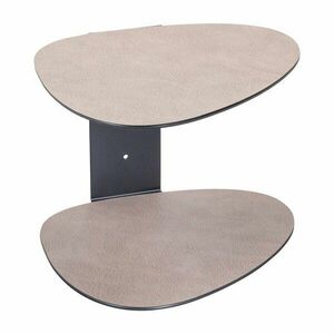 Szürke acél fali polc 29 cm Curve Bull – LIND DNA kép