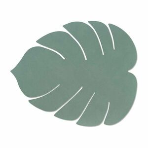 Öko bőr tányéralátét 35x42 cm Monstera Leaf Nupo – LIND DNA kép