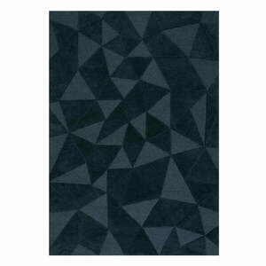 Kékeszöld kézi szövésű gyapjú szőnyeg 120x170 cm Shard Teal – Flair Rugs kép