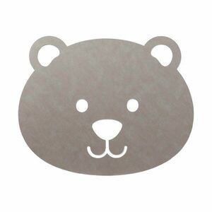 Szürkésbézs kézi szövésű öko bőr gyerek szőnyeg 111, 5x140 cm Bear XXXL Cloud – LIND DNA kép