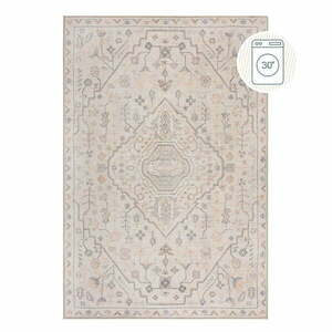 Krémszínű mosható szőnyeg 190x290 cm Teo Traditional – Flair Rugs kép
