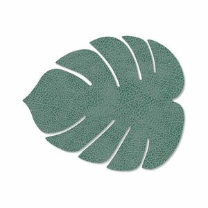Öko bőr tányéralátét 22x26 cm Monstera Leaf Nupo – LIND DNA kép