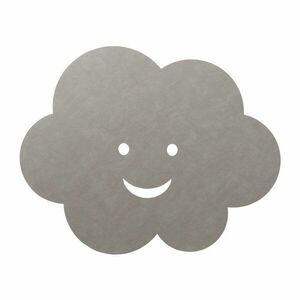 Szürkésbézs kézi szövésű öko bőr gyerek szőnyeg 70x88 cm Cloud XXL Cloud – LIND DNA kép