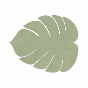 Öko bőr tányéralátét 22x26 cm Monstera Leaf Nupo – LIND DNA kép