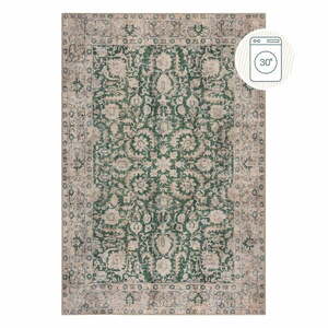 Zöld mosható szőnyeg 190x290 cm Beau Floral – Flair Rugs kép