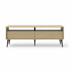 Natúr színű TV-állvány tölgyfa dekorral 150x54 cm Lake – TemaHome kép