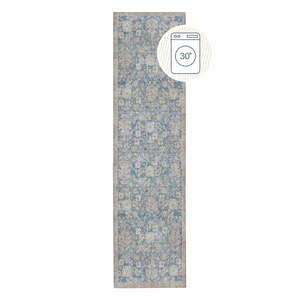 Kék mosható futószőnyeg 60x230 cm Orelia Global – Flair Rugs kép