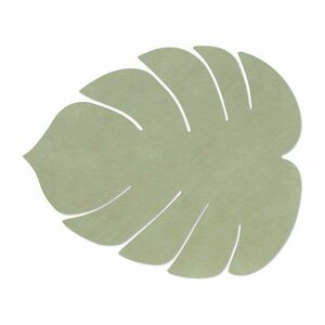 Öko bőr tányéralátét 35x42 cm Monstera Leaf Nupo – LIND DNA kép