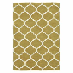 Okkersárga kézi szövésű gyapjú szőnyeg 200x290 cm Albany – Asiatic Carpets kép