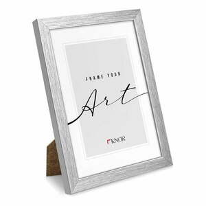 Ezüstszínű álló-fali képkeret 20x26 cm – knor kép