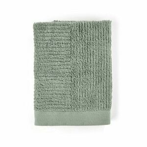 Zöld frottír pamut törölköző 50x70 cm Classic – Zone kép