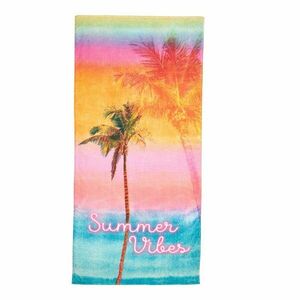 Frottír pamut strandtörölköző 76x160 cm Summer Vibes – Sassy B kép