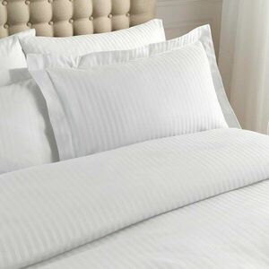 Damaszt párnahuzat szett 2 db-os 75x50 cm Satin Stripe – Catherine Lansfield kép