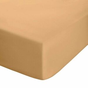 Sárga-narancssárga gumis perkál lepedő 135x190 cm Easy Iron Percale – Catherine Lansfield kép