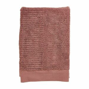 Piros frottír pamut fürdőlepedő 70x140 cm Classic – Zone kép