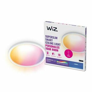 LED okos mennyezeti lámpa 22 W SuperSlim – WiZ kép