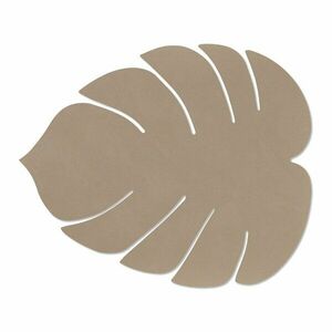 Öko bőr tányéralátét 35x42 cm Monstera Leaf Nupo – LIND DNA kép