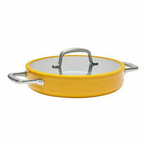 Serpenyő fedővel-kerámia felülettel ø 28 cm tegame Meda 3.0 – FABINI kép