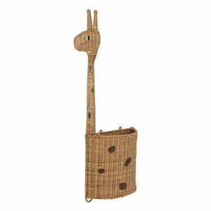 Natúr színű rattan játéktároló kosár 46x13x90 cm Philine – Bloomingville Mini kép