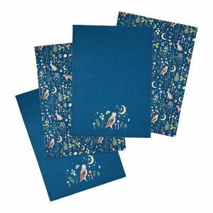 Pamut konyharuha szett 4 db-os 50x70 cm Enchanted Twilight Animals – Catherine Lansfield kép