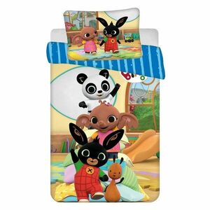 Pamut gyerek ágyneműhuzat babaágyhoz 100x135 cm Bing Bunny "Tower" – Jerry Fabrics kép