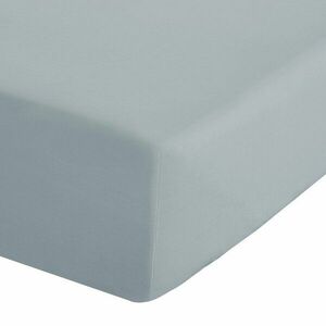 Szürkéskék gumis perkál lepedő 90x190 cm Easy Iron Percale – Catherine Lansfield kép