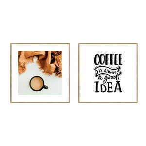 Kép szett 2 db-os 20x20 cm Coffee – knor kép