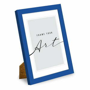 Sötétkék álló-fali képkeret 20x26 cm – knor kép