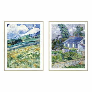 Reprodukciós kép szett 2 db-os 30x40 cm Van Gogh – knor kép