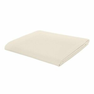 Krémszínű perkál lepedő 275x275 cm Easy Iron Percale – Catherine Lansfield kép
