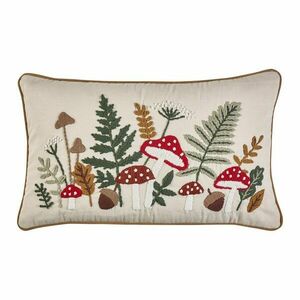 Pamut díszpárna 30x50 cm Embroidery Woodland – Catherine Lansfield kép