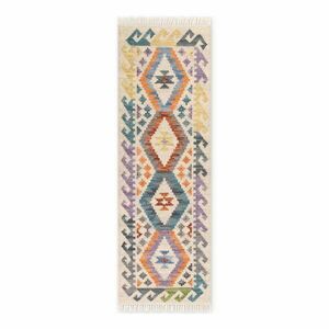 Kétoldalas kézi szövésű gyapjú futószőnyeg 60x190 cm Kamal Oasis – Nouristan kép