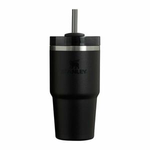 Fekete termosz szívószállal 600 ml Quencher H2.O FlowState – Stanley kép
