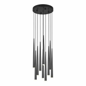 Fekete LED függőlámpa ø 30 cm Cala – Trio Select kép