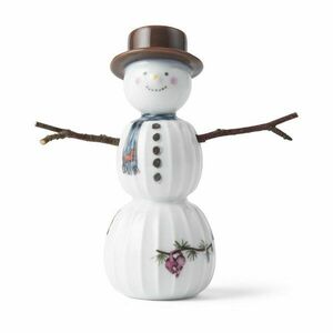 Porcelán karácsonyi figura (magasság 11, 5 cm) Hammershøi Snowman – Kähler Design kép