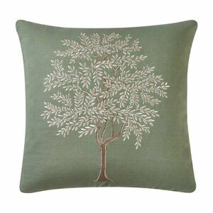 Pamut díszpárna 45x45 cm Woodland Trees Embroidered – Catherine Lansfield kép