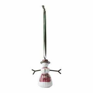 Porcelán kézzel festett karácsonyfadísz ø 4, 5 cm Hammershøi Snowwife – Kähler Design kép