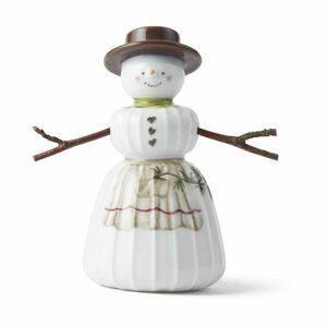 Porcelán karácsonyi figura (magasság 9 cm) Hammershøi Snowwife – Kähler Design kép