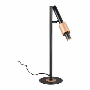 Fekete-bronzszínű LED asztali lámpa (magasság 50 cm) Ikaris – Trio Select kép